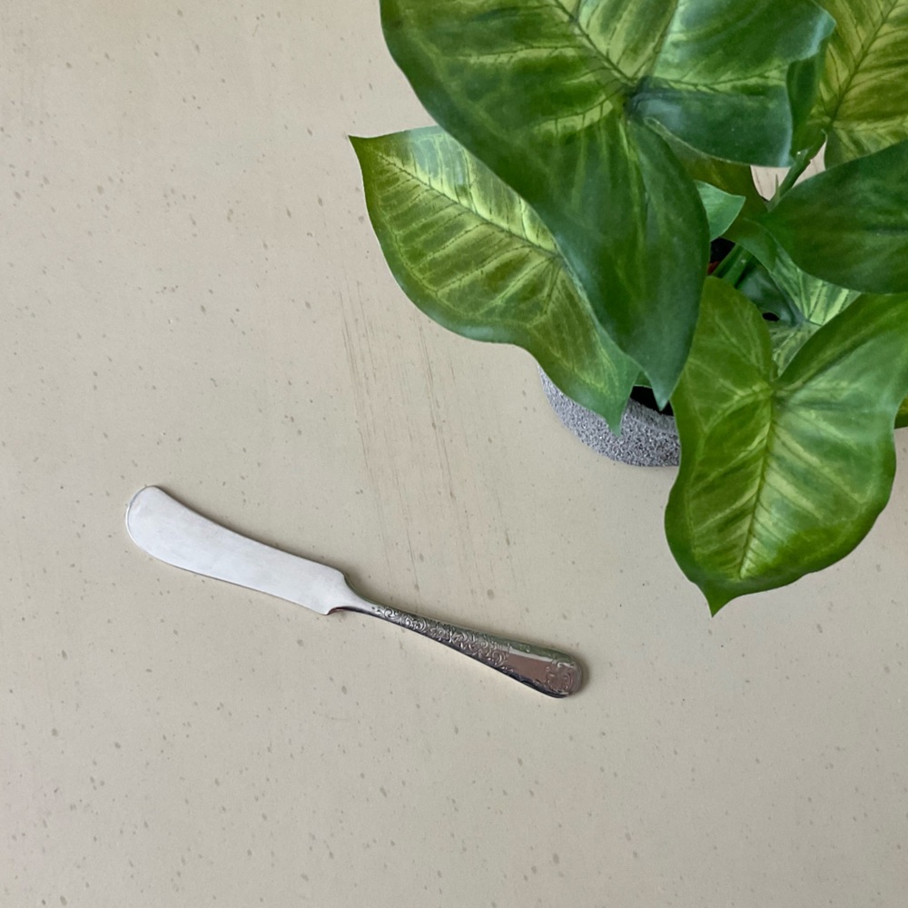 Kirk Stieff Sterling Old Maryland Engraved Flat Butter Spreader 🧈